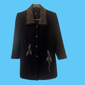 VTG Women's Embroidered Coat
